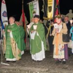 Lichterprozession am Wallfahrtsort „Maria im Grünen Tal“ zu Retzbach Bild: Karin Bohn