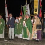 Lichterprozession am Wallfahrtsort „Maria im Grünen Tal“ zu Retzbach Bild: Karin Bohn