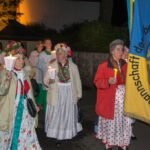 Lichterprozession am Wallfahrtsort „Maria im Grünen Tal“ zu Retzbach Bild: Karin Bohn