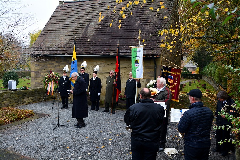 Totengedenken an Allerheiligen Bild: Karin Bohn
