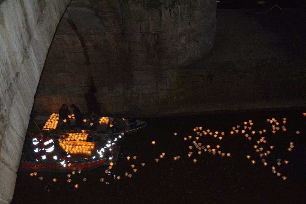 Nepomuk Lichterprozession Foto: Karin Bohn