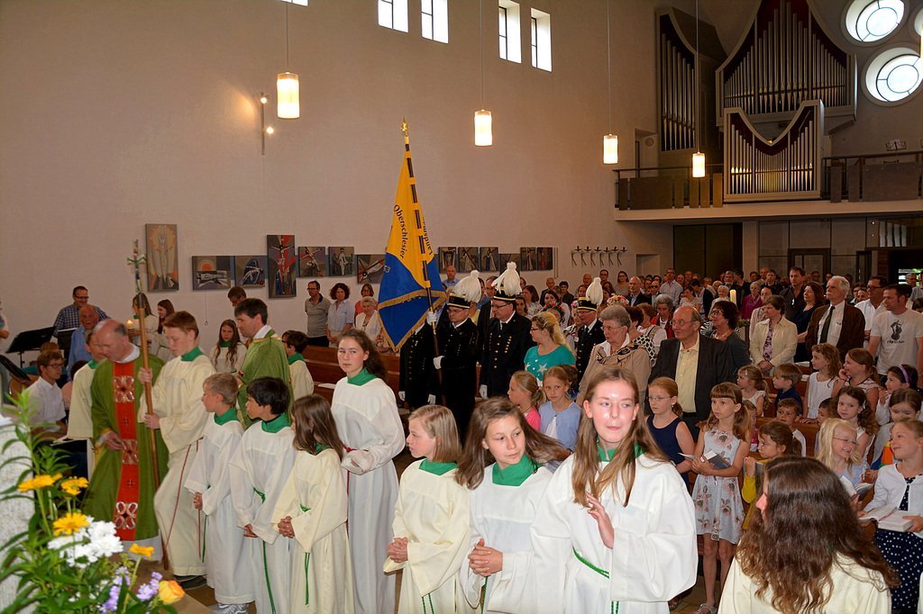 Abschiedsgottesdienst von Pater Kirchmann Foto: Karin Bohn