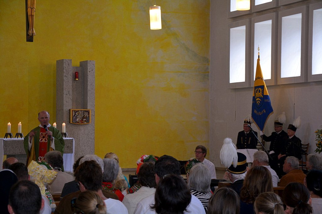 Abschiedsgottesdienst von Pater Kirchmann Foto: Karin Bohn