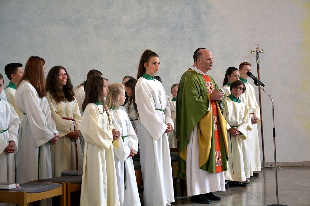Abschiedsgottesdienst von Pater Kirchmann Foto: Karin Bohn
