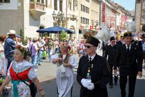 Kiliani Trachtenfestzug 2017 Foto: Karin Bohn