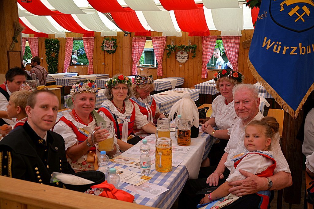 Kiliani Trachtenfestzug 2017 Foto: Karin Bohn