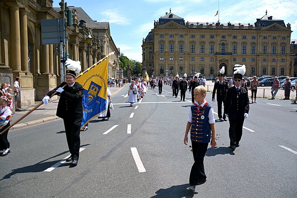 Kiliani Trachtenfestzug 2017 Foto: Karin Bohn