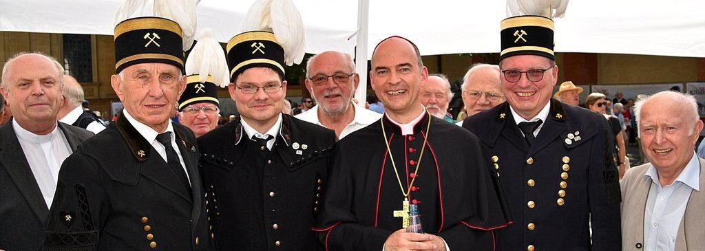 Begegnung am Wallfahrtstag Bild: Karin Bohn